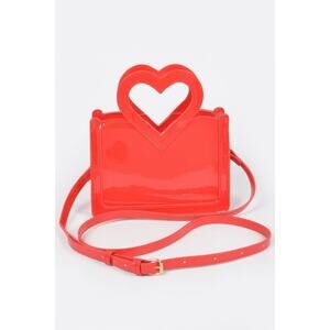 Enamel Top Handle Bag